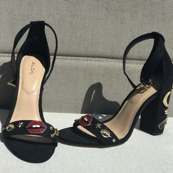 Aldo Larelle open-toe Glam heels💃 Only worn once! - Picture 1 of 5